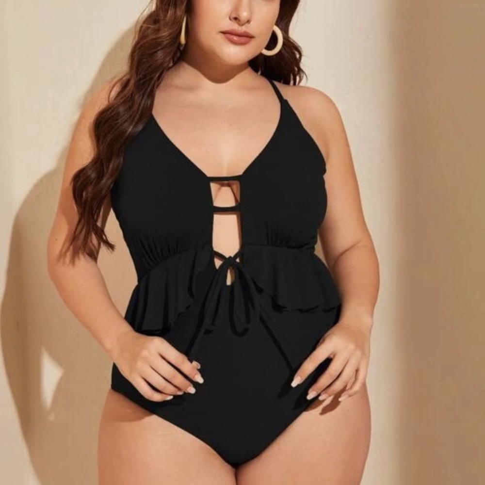 Womens One Piece Bathing Suit Size XL